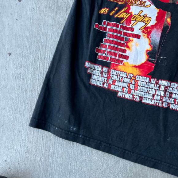 Vintage ozzfest 2005 cut sleeves graphic t shirt - Picture 7 of 9